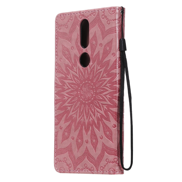 Sun Embossing Pattern Horizontal Flip Leather Case with Card Slot & Holder & Wallet & Lanyard, For Nokia 2.4, For Nokia 3.4, For Samsung Galaxy A42 5G