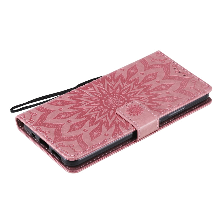 Sun Embossing Pattern Horizontal Flip Leather Case with Card Slot & Holder & Wallet & Lanyard, For Nokia 2.4, For Nokia 3.4, For Samsung Galaxy A42 5G