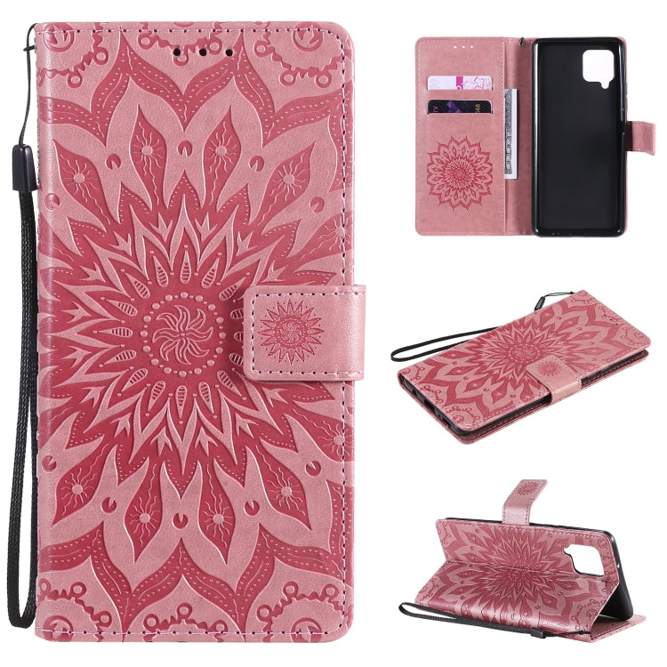 Sun Embossing Pattern Horizontal Flip Leather Case with Card Slot & Holder & Wallet & Lanyard, For Nokia 2.4, For Nokia 3.4, For Samsung Galaxy A42 5G
