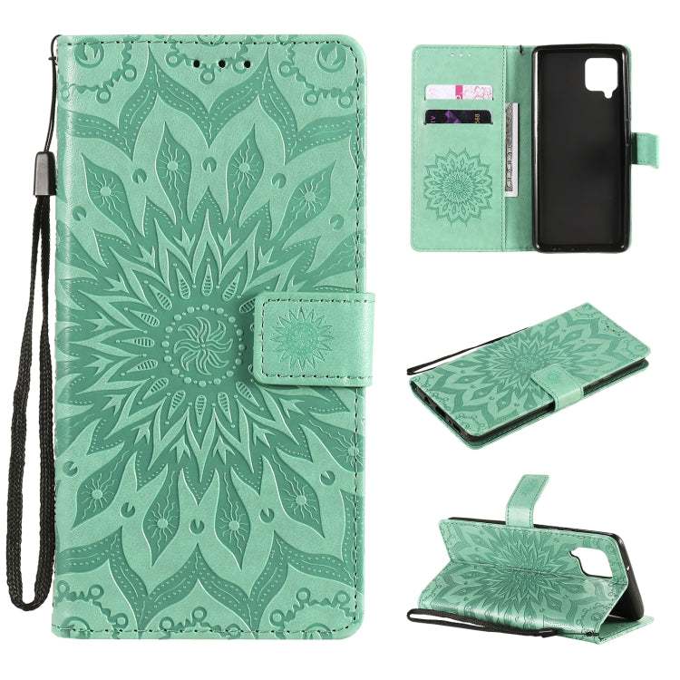Sun Embossing Pattern Horizontal Flip Leather Case with Card Slot & Holder & Wallet & Lanyard, For Nokia 2.4, For Nokia 3.4, For Samsung Galaxy A42 5G
