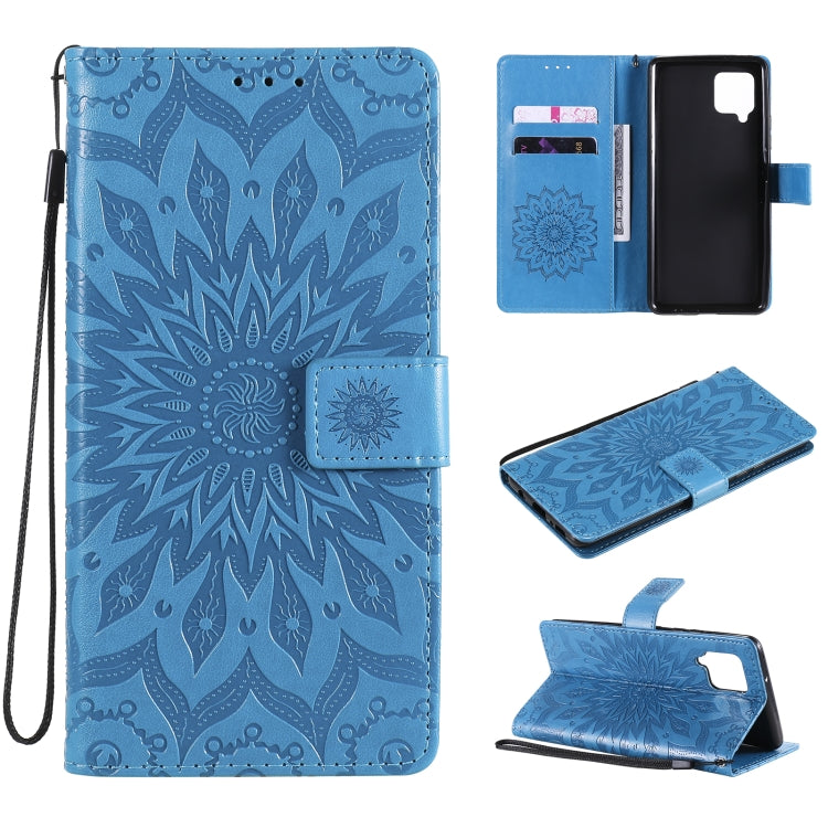 Sun Embossing Pattern Horizontal Flip Leather Case with Card Slot & Holder & Wallet & Lanyard, For Nokia 2.4, For Nokia 3.4, For Samsung Galaxy A42 5G