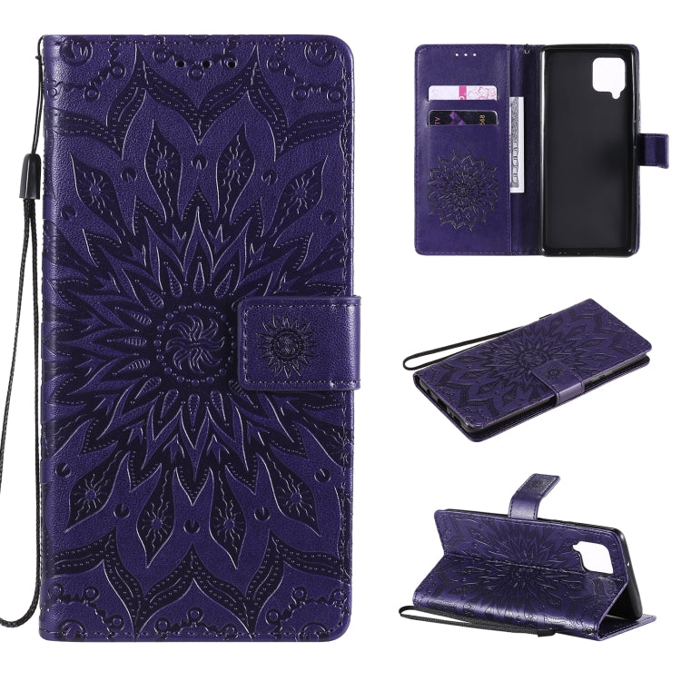 Sun Embossing Pattern Horizontal Flip Leather Case with Card Slot & Holder & Wallet & Lanyard, For Nokia 2.4, For Nokia 3.4, For Samsung Galaxy A42 5G