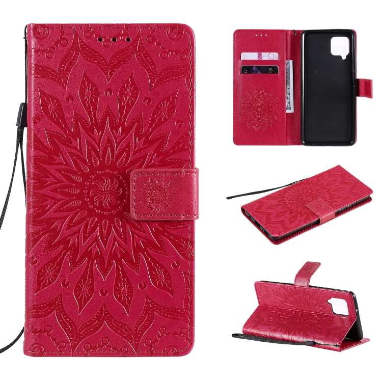 Sun Embossing Pattern Horizontal Flip Leather Case with Card Slot & Holder & Wallet & Lanyard, For Nokia 2.4, For Nokia 3.4, For Samsung Galaxy A42 5G