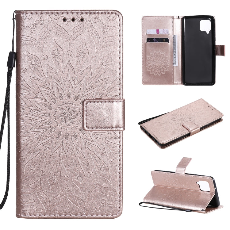 Sun Embossing Pattern Horizontal Flip Leather Case with Card Slot & Holder & Wallet & Lanyard, For Nokia 2.4, For Nokia 3.4, For Samsung Galaxy A42 5G