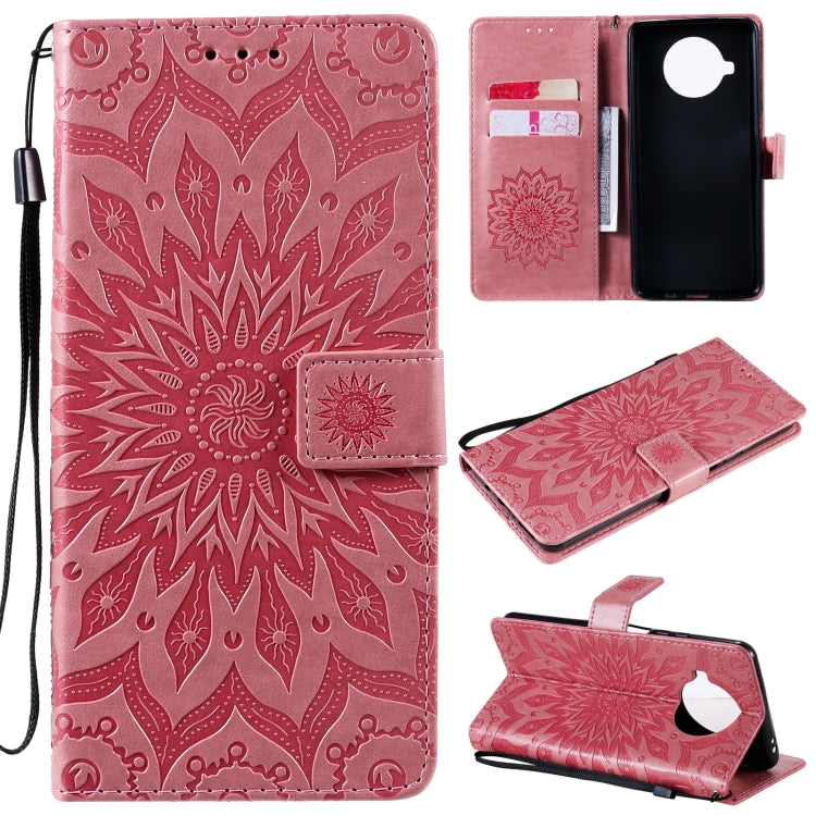Sun Embossing Pattern Horizontal Flip Leather Case with Card Slot & Holder & Wallet & Lanyard, For Sony Xperia5 II, For Xiaomi Mi 10T Lite 5G, For Xiaomi Mi 10T / 10T Pro