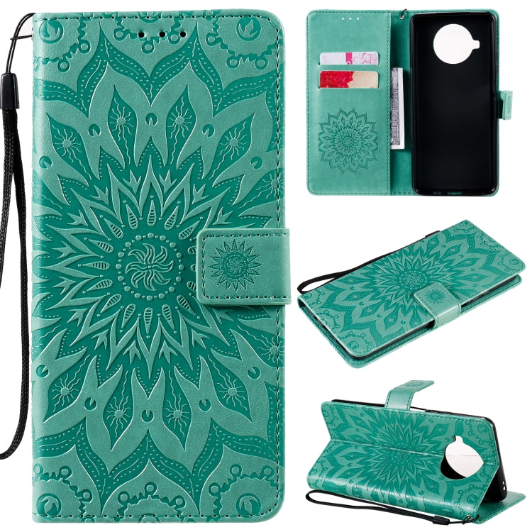 Sun Embossing Pattern Horizontal Flip Leather Case with Card Slot & Holder & Wallet & Lanyard, For Sony Xperia5 II, For Xiaomi Mi 10T Lite 5G, For Xiaomi Mi 10T / 10T Pro