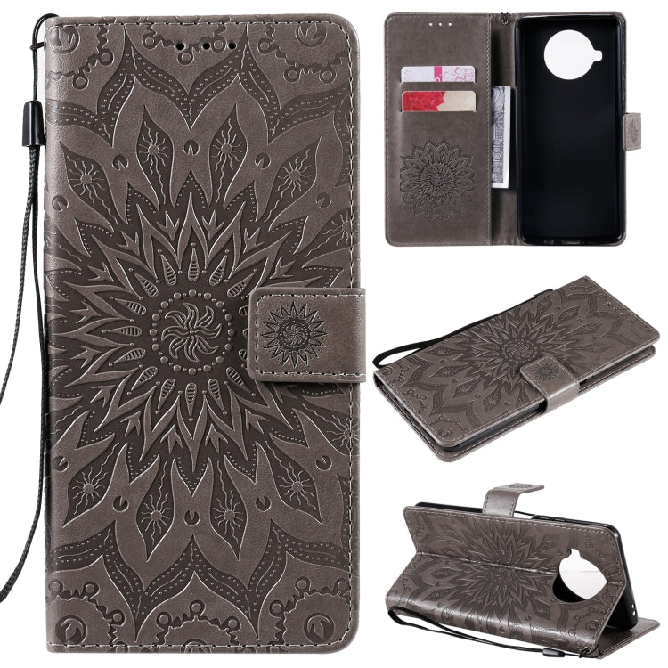 Sun Embossing Pattern Horizontal Flip Leather Case with Card Slot & Holder & Wallet & Lanyard, For Sony Xperia5 II, For Xiaomi Mi 10T Lite 5G, For Xiaomi Mi 10T / 10T Pro