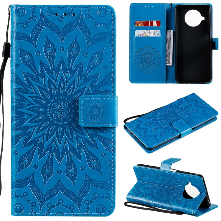 Sun Embossing Pattern Horizontal Flip Leather Case with Card Slot & Holder & Wallet & Lanyard, For Sony Xperia5 II, For Xiaomi Mi 10T Lite 5G, For Xiaomi Mi 10T / 10T Pro