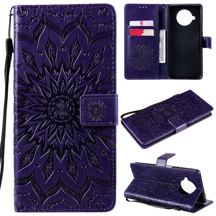 Sun Embossing Pattern Horizontal Flip Leather Case with Card Slot & Holder & Wallet & Lanyard, For Sony Xperia5 II, For Xiaomi Mi 10T Lite 5G, For Xiaomi Mi 10T / 10T Pro