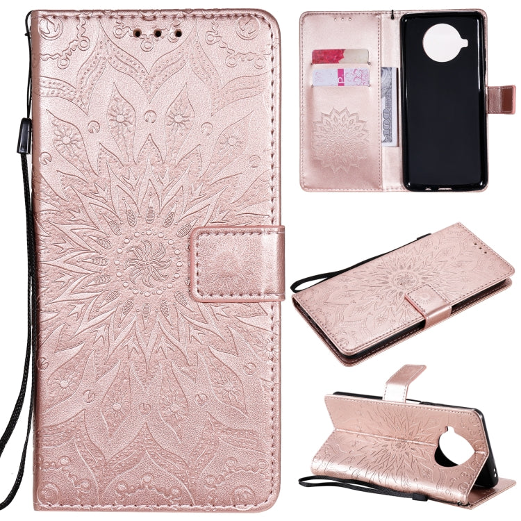 Sun Embossing Pattern Horizontal Flip Leather Case with Card Slot & Holder & Wallet & Lanyard, For Sony Xperia5 II, For Xiaomi Mi 10T Lite 5G, For Xiaomi Mi 10T / 10T Pro