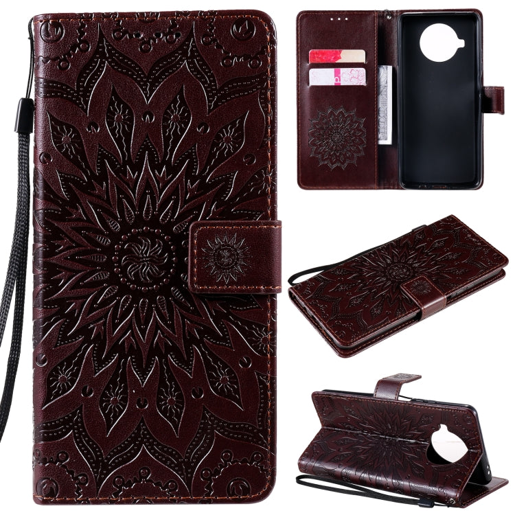 Sun Embossing Pattern Horizontal Flip Leather Case with Card Slot & Holder & Wallet & Lanyard, For Sony Xperia5 II, For Xiaomi Mi 10T Lite 5G, For Xiaomi Mi 10T / 10T Pro