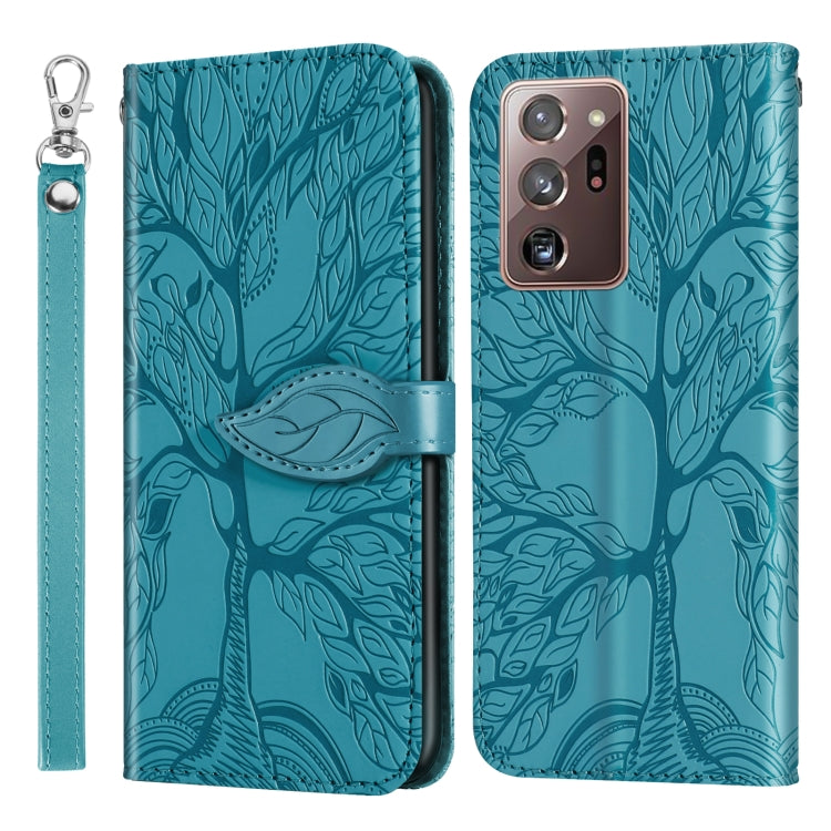 Life of Tree Embossing Pattern Horizontal Flip Leather Case with Holder & Card Slot & Wallet & Photo Frame & Lanyard, For Samsung Galaxy Note20, For Samsung Galaxy Note20 Ultra, For Samsung Galaxy S8, For Samsung Galaxy S8+