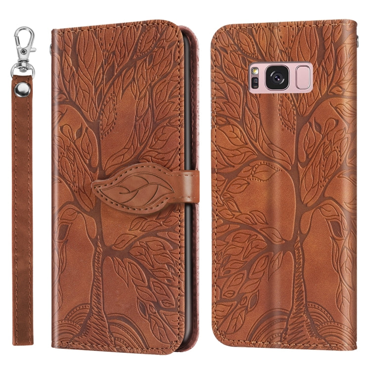Life of Tree Embossing Pattern Horizontal Flip Leather Case with Holder & Card Slot & Wallet & Photo Frame & Lanyard, For Samsung Galaxy Note20, For Samsung Galaxy Note20 Ultra, For Samsung Galaxy S8, For Samsung Galaxy S8+
