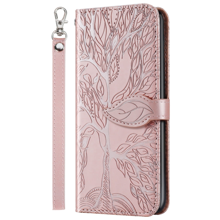 Life of Tree Embossing Pattern Horizontal Flip Leather Case with Holder & Card Slot & Wallet & Photo Frame & Lanyard, For Samsung Galaxy S9, For Samsung Galaxy S9+, For Samsung Galaxy S10, For Samsung Galaxy S10+