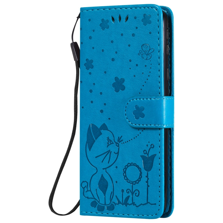 Cat Bee Embossing Pattern Shockproof Horizontal Flip Leather Case with Holder & Card Slots & Wallet, For Samsung Galaxy A01 Core, For Samsung Galaxy A01, For Samsung Galaxy A11, For Samsung Galaxy A21