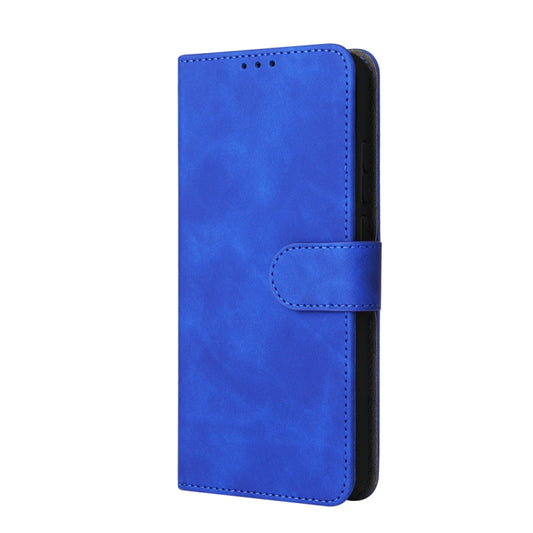 Calf texture wallet case featuring card slots and holder function for Galaxy A02s