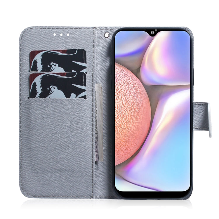 Painting Pattern Coloured Drawing Horizontal Flip Leather Case with Holder & Card Slots & Wallet