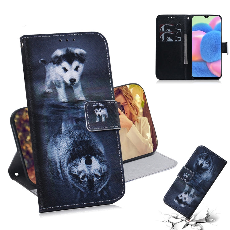 Painting Pattern Coloured Drawing Horizontal Flip Leather Case with Holder & Card Slots & Wallet