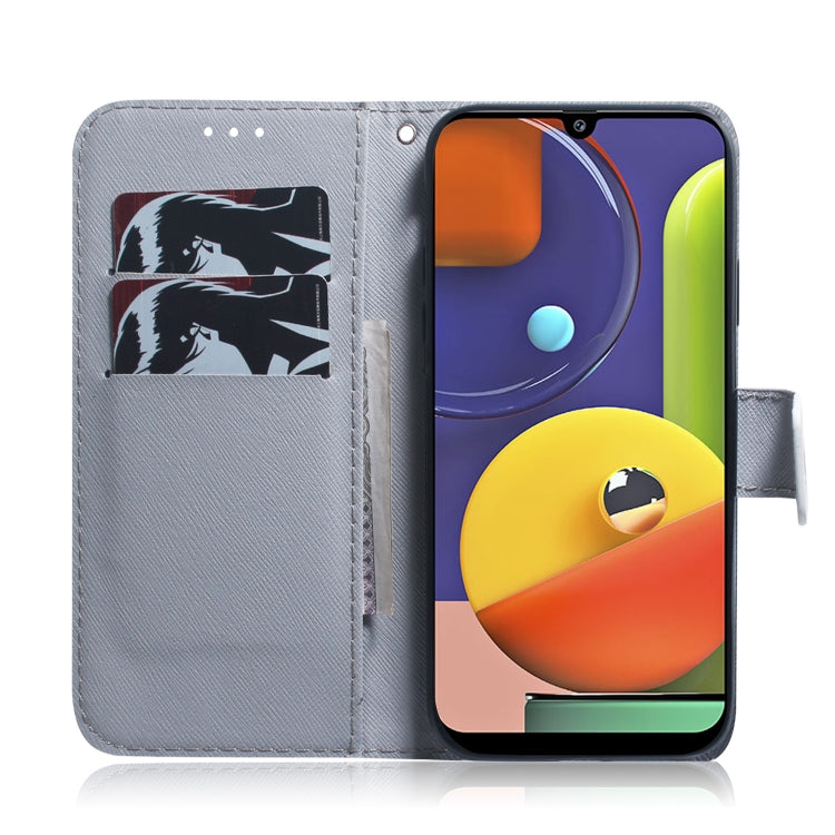 Painting Pattern Coloured Drawing Horizontal Flip Leather Case with Holder & Card Slots & Wallet