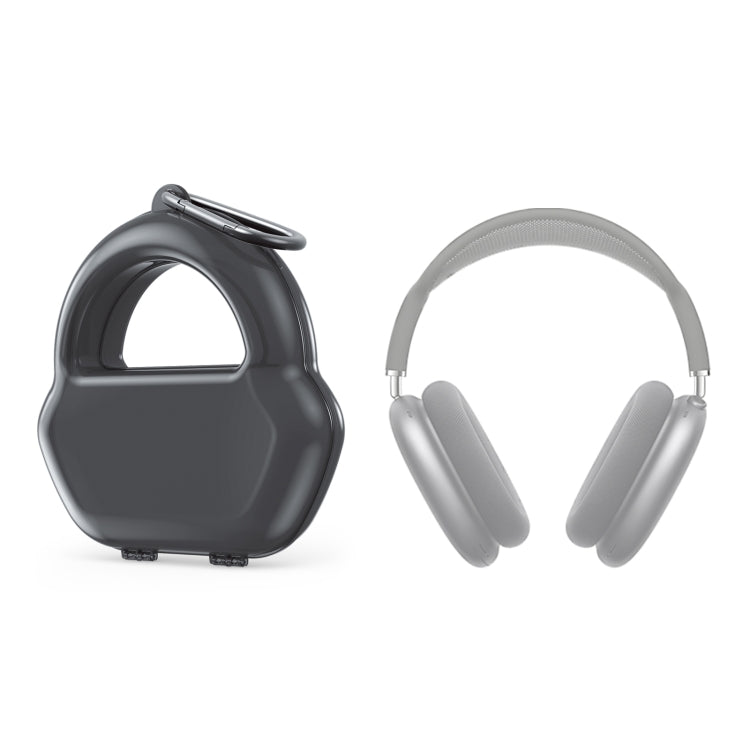 Étui de protection pour écouteurs AirPods Max en PP Jelly Color, avec crochet, noir, blanc, bleu, vert et rouge