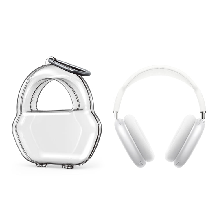 Étui de protection pour écouteurs AirPods Max en PP Jelly Color, avec crochet, noir, blanc, bleu, vert et rouge