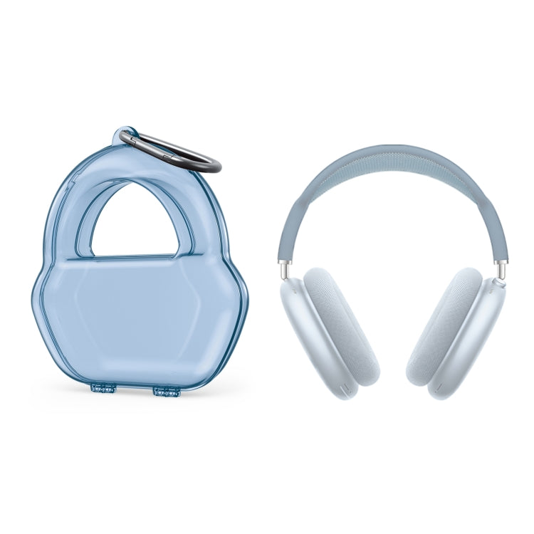 Étui de protection pour écouteurs AirPods Max en PP Jelly Color, avec crochet, noir, blanc, bleu, vert et rouge
