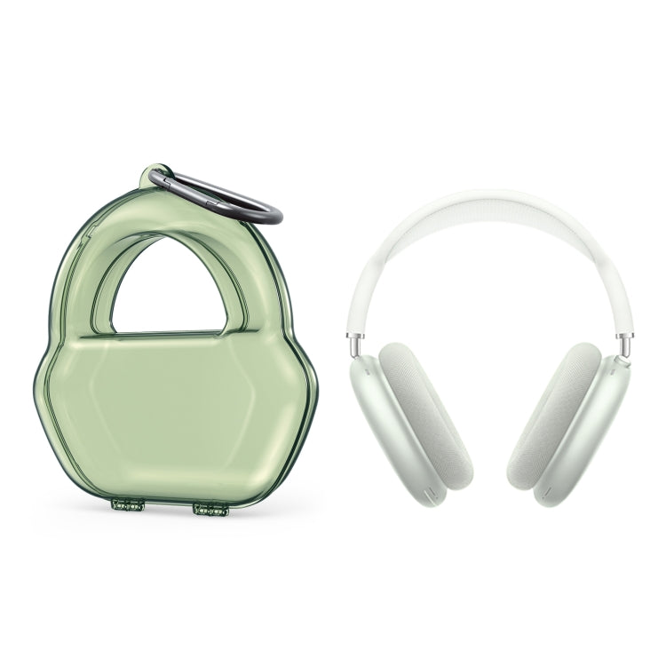 Étui de protection pour écouteurs AirPods Max en PP Jelly Color, avec crochet, noir, blanc, bleu, vert et rouge