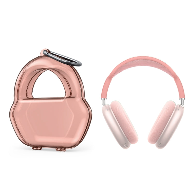 Étui de protection pour écouteurs AirPods Max en PP Jelly Color, avec crochet, noir, blanc, bleu, vert et rouge