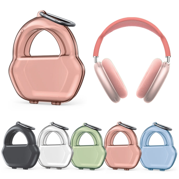 Étui de protection pour écouteurs AirPods Max en PP Jelly Color, avec crochet, noir, blanc, bleu, vert et rouge