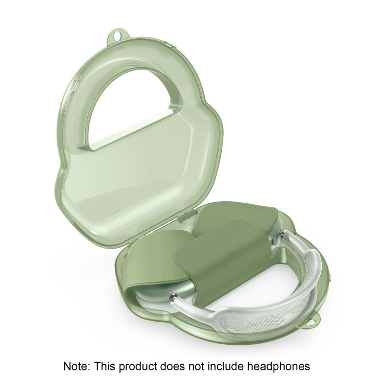 Étui de protection pour écouteurs AirPods Max en PP Jelly Color, avec crochet, noir, blanc, bleu, vert et rouge