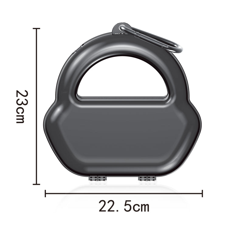 Étui de protection pour écouteurs AirPods Max en PP Jelly Color, avec crochet, noir, blanc, bleu, vert et rouge