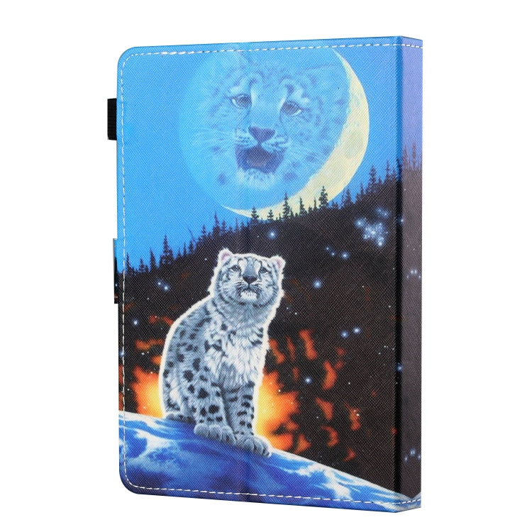 Sewing Thread Horizontal Painted Flat Leather Case with Pen Cover & Anti Skid Strip & Card Slot & Holder, For 7 inch Tablet PC Universal, For 8 inch Tablet PC Universal