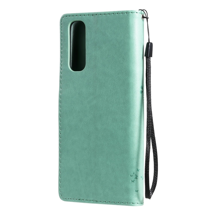 Tree Cat Pattern PU Leather Flip Case Xiaomi Mi 10T Lite 5G OPPO Realme 7