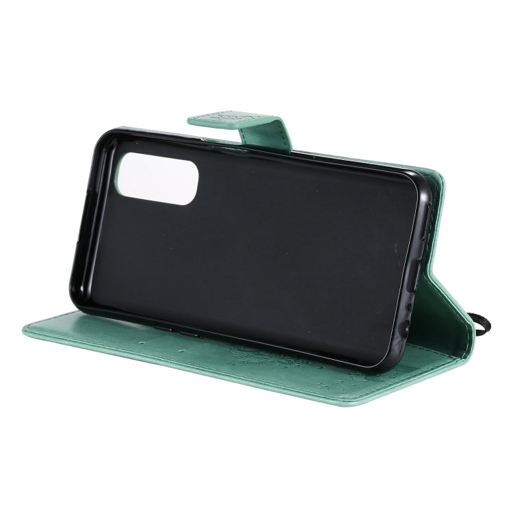 Tree Cat Pattern PU Leather Flip Case Xiaomi Mi 10T Lite 5G OPPO Realme 7