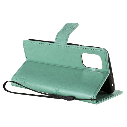 Pressed printed leather flip case interior card slots and money pocket
