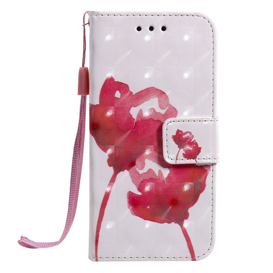 Premium leather wallet case iPhone 12 mini featuring artistic 3D painted design