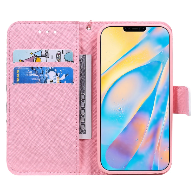 3D Painting Horizontal Flip Leather Case with Holder & Card Slot & Lanyard, For iPhone 12 mini, For iPhone 12 / 12 Pro, For iPhone 12 Pro Max