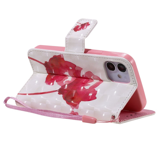 3D painted artwork leather case iPhone 12 mini front and back protection view