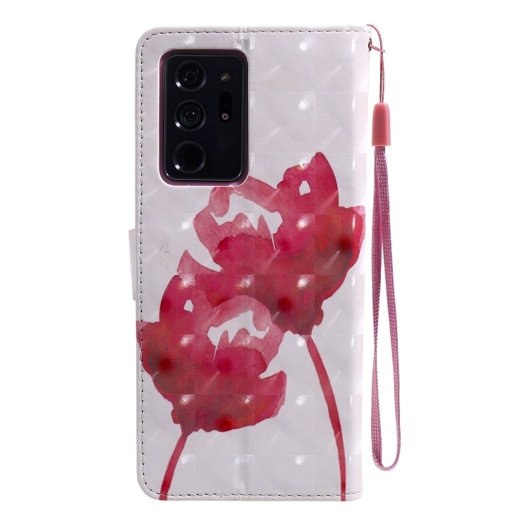3D Painting Horizontal Flip Leather Case with Holder & Card Slot & Lanyard, For Samsung Galaxy Note 20 Ultra, For Samsung Galaxy Note 20
