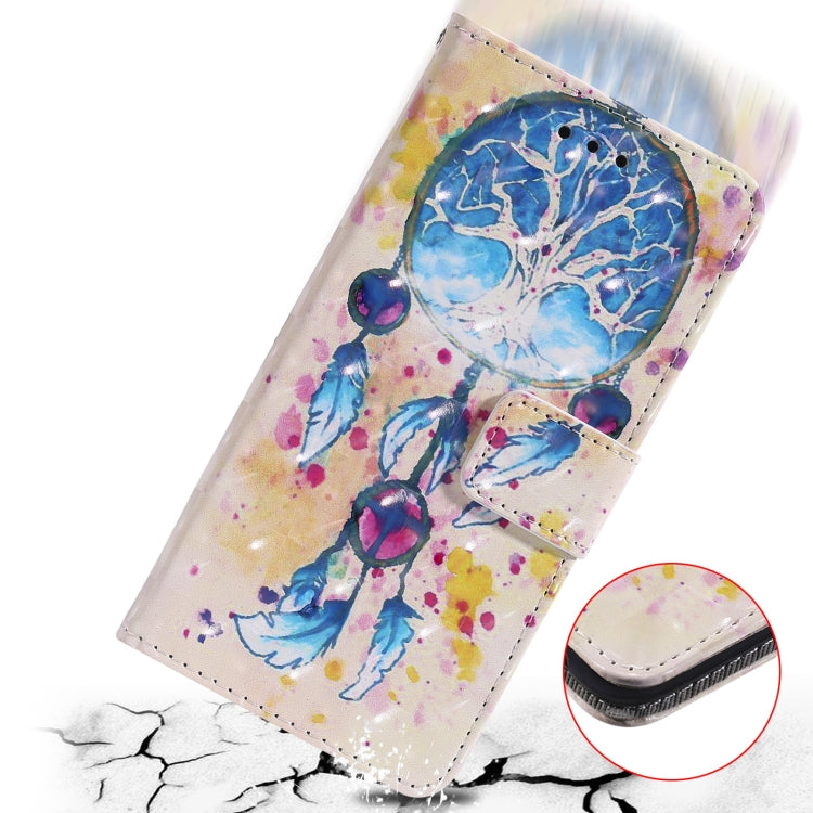 3D Painting Horizontal Flip Leather Case with Holder & Card Slot & Lanyard, For Samsung Galaxy Note 20 Ultra, For Samsung Galaxy Note 20