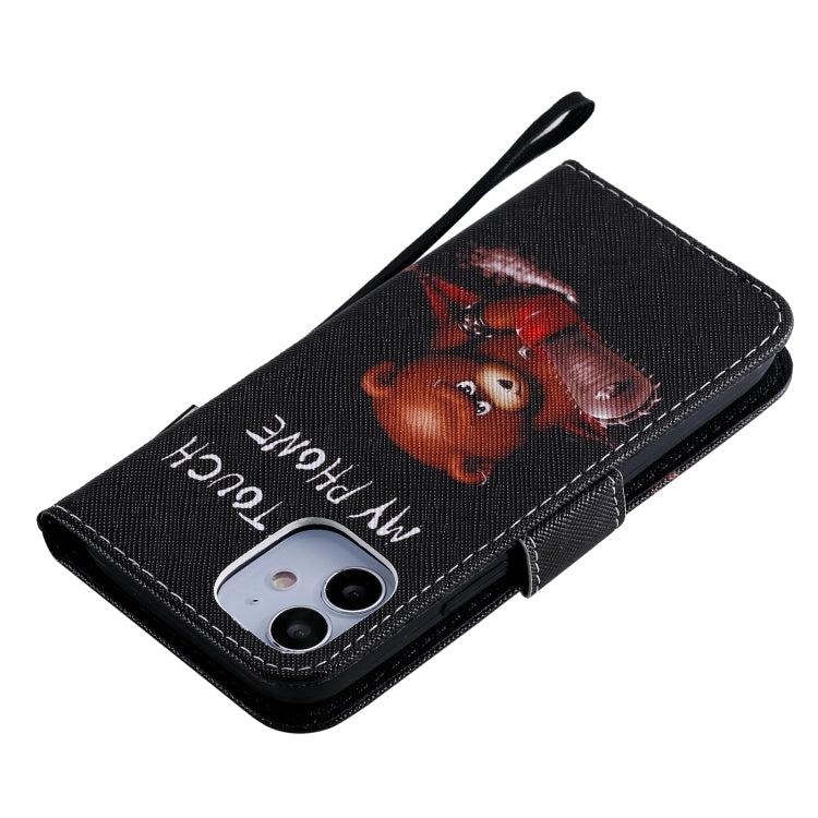 Painting Horizontal Flip Leather Case with Holder & Card Slot & Lanyard, For iPhone 12 mini, For iPhone 12 / 12 Pro, For iPhone 12 Pro Max