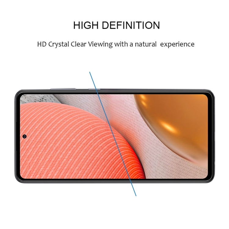 Lot de 25 films en verre trempé plein écran, pour Samsung Galaxy A72 5G/4G (25 pièces), Samsung Galaxy A52 5G/4G (25 pièces), OPPO A15s (25 pièces)