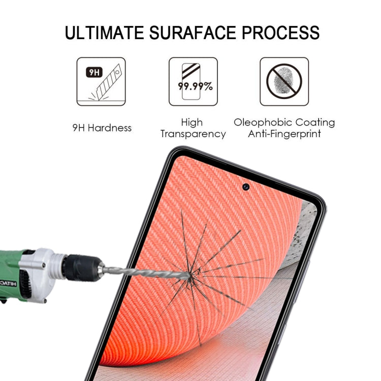 Lot de 25 films en verre trempé plein écran, pour Samsung Galaxy A72 5G/4G (25 pièces), Samsung Galaxy A52 5G/4G (25 pièces), OPPO A15s (25 pièces)