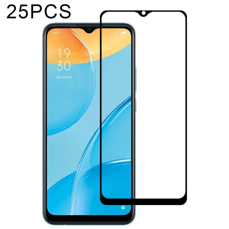 Lot de 25 films en verre trempé plein écran, pour Samsung Galaxy A72 5G/4G (25 pièces), Samsung Galaxy A52 5G/4G (25 pièces), OPPO A15s (25 pièces)