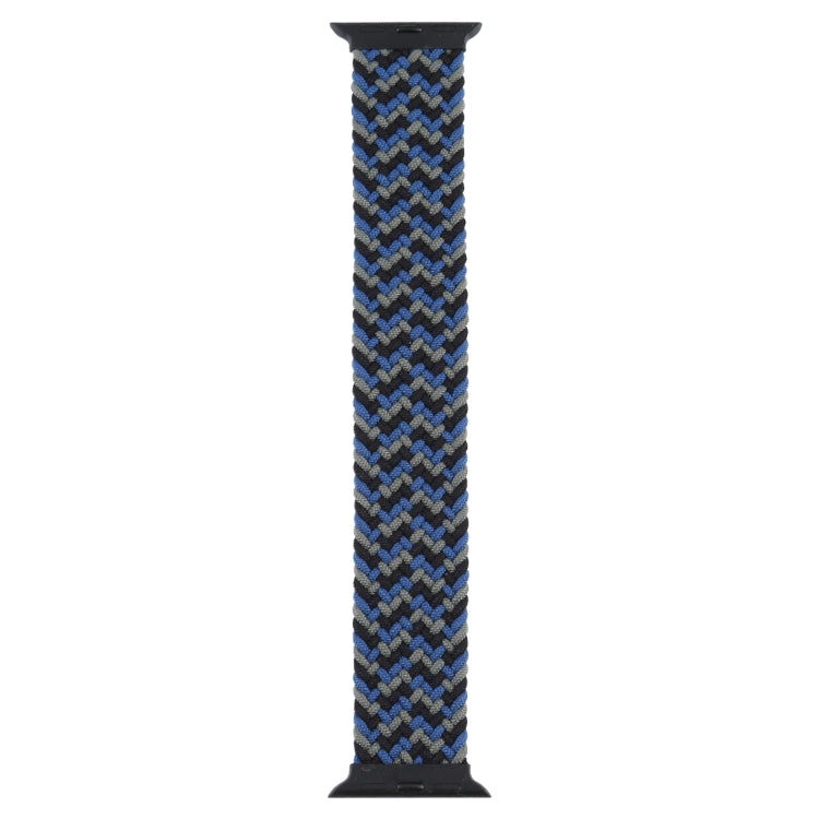 Plastic Buckle Mixed Color Nylon Braided Single Loop Replacement Watchbands For Apple Watch Series 6 & SE & 5 & 4 40mm / 3 & 2 & 1 38mm, S, M, L
