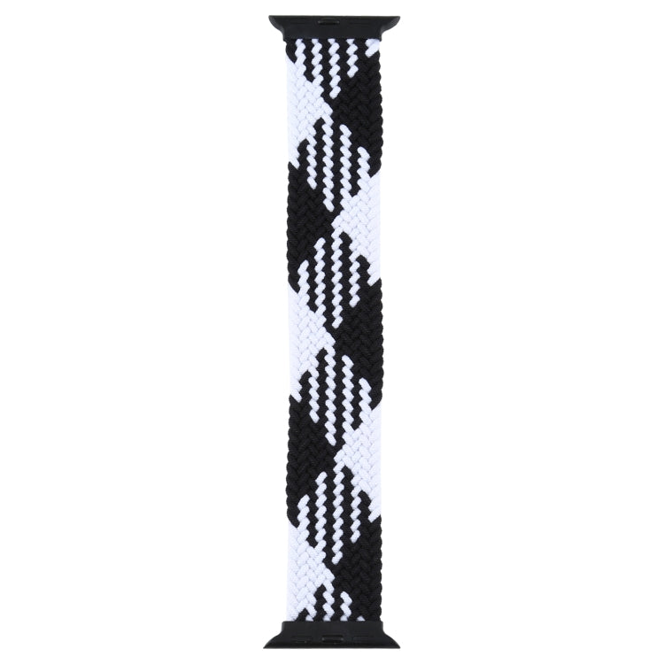 Plastic Buckle Mixed Color Nylon Braided Single Loop Replacement Watchbands For Apple Watch Series 6 & SE & 5 & 4 40mm / 3 & 2 & 1 38mm, S, M, L
