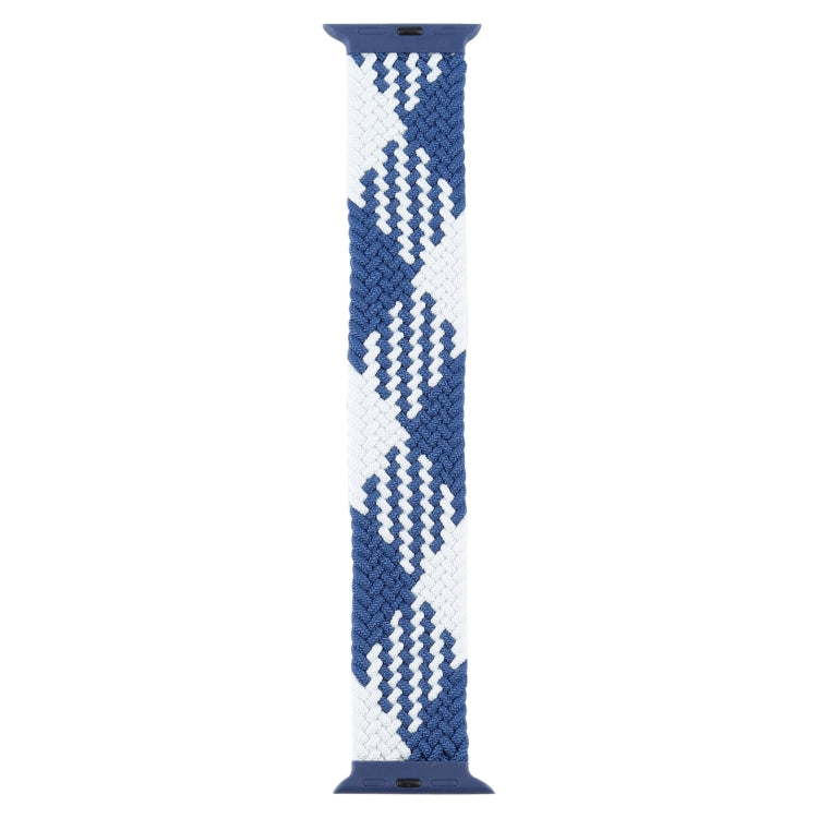 Plastic Buckle Mixed Color Nylon Braided Single Loop Replacement Watchbands For Apple Watch Series 6 & SE & 5 & 4 40mm / 3 & 2 & 1 38mm, S, M, L