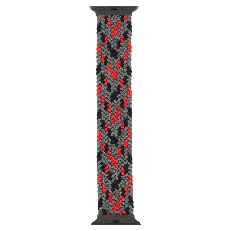 Plastic Buckle Mixed Color Nylon Braided Single Loop Replacement Watchbands For Apple Watch Series 6 & SE & 5 & 4 40mm / 3 & 2 & 1 38mm, S, M, L