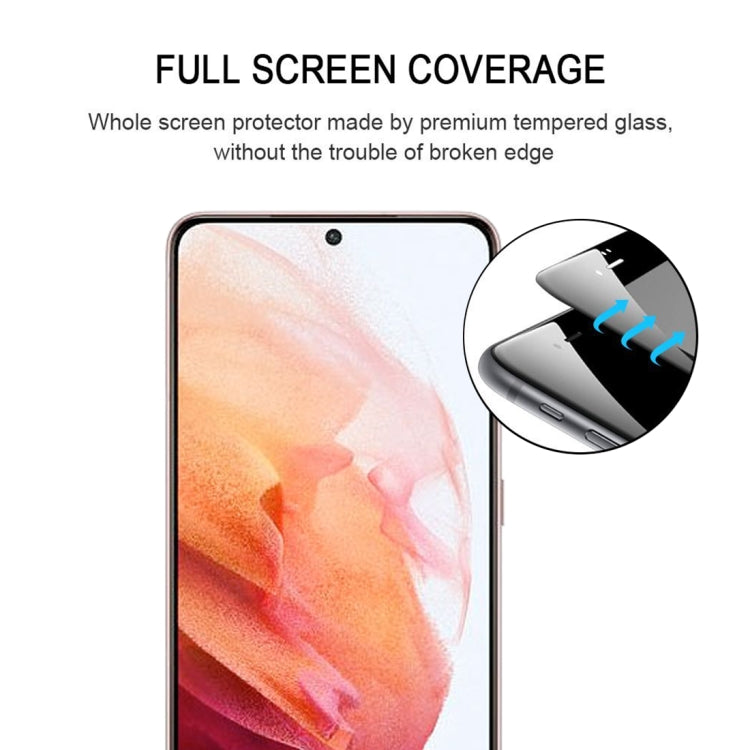 Lot de 25 films en verre trempé 3D à bords incurvés pour Samsung Galaxy S21 5G, S21+ 5G et S21 Ultra 5G