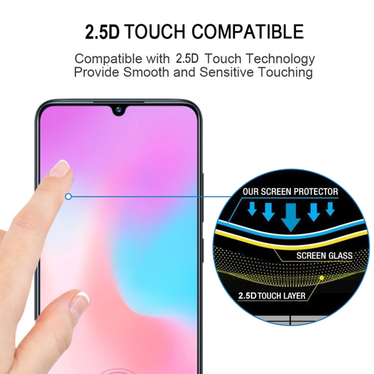 25 PCS Full Glue Full Screen Tempered Glass Film, For vivo X21s, For vivo iQOO U3 / iQOO U5, For vivo Y20s, For vivo Y52s, For Samsung Galaxy J2 Core 2020, For Huawei Honor 10X Lite